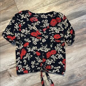 Madewell Floral Top